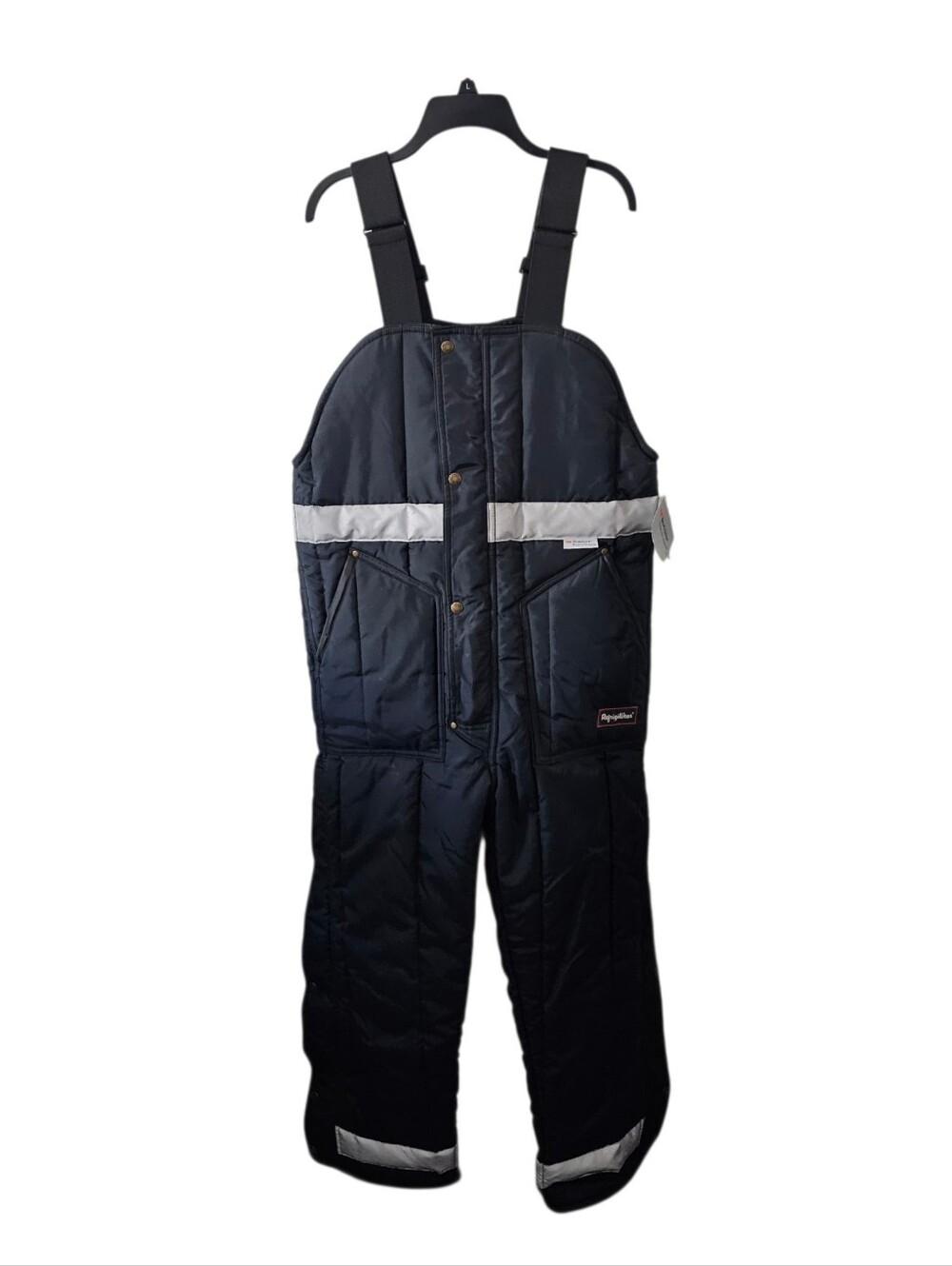Refrigiwear Iron-Tuff Overalls Small -50F Freezer Insulated Work Bibs 0386R